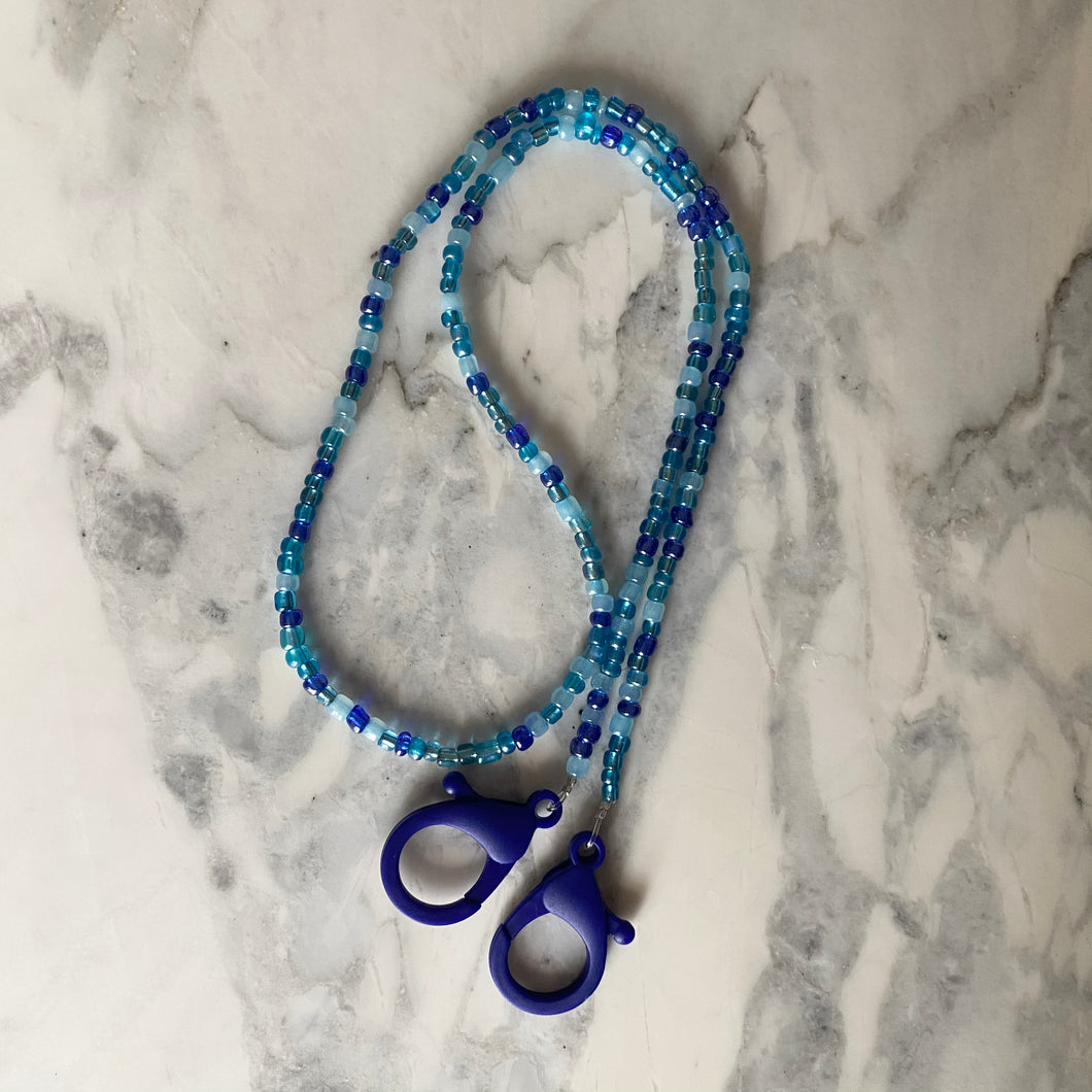 Multi- Blue Bead